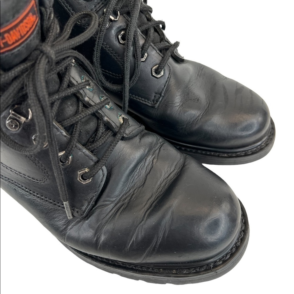 Harley-Davidson Men’s Motorcycle Biker Lace Up Boots - Picture 10 of 15
